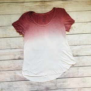American Eagle Soft and Sect Ombré Tee
